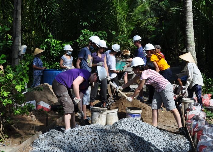 Community Service Project Road photo 3