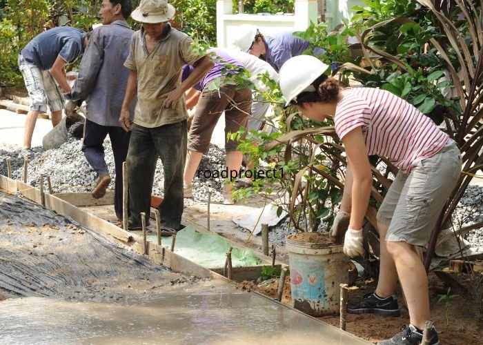 Community Service Project Road photo 4